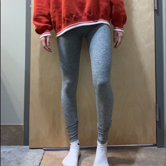 Lululemon Ivivva ruched rhythmic tight grey leggings - Picture 7 of 13